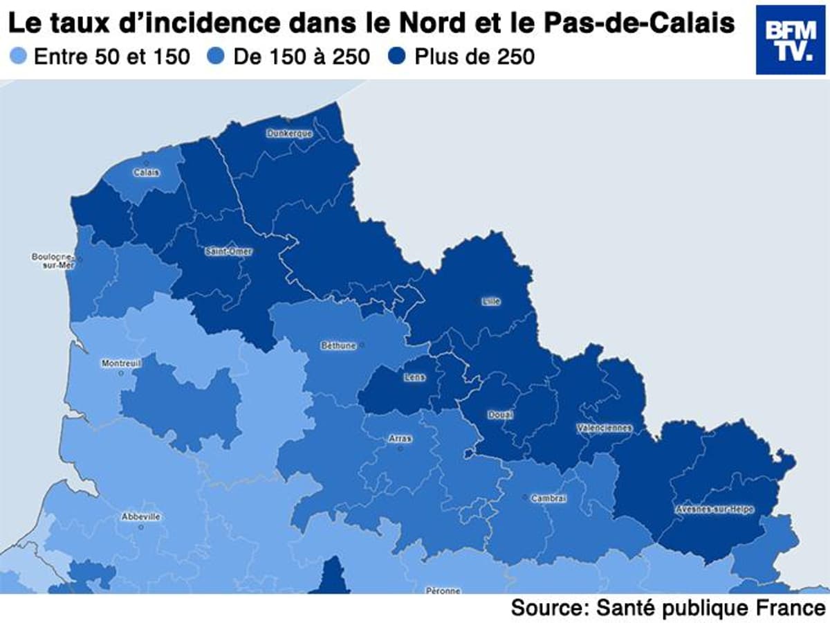 Le 19 20 Nord Pas De Calais Covid-19: le Nord et le Pas-de-Calais bientôt en alerte maximale?