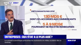 Entreprises : qui l'Etat a le plus aidé ? - 22/04