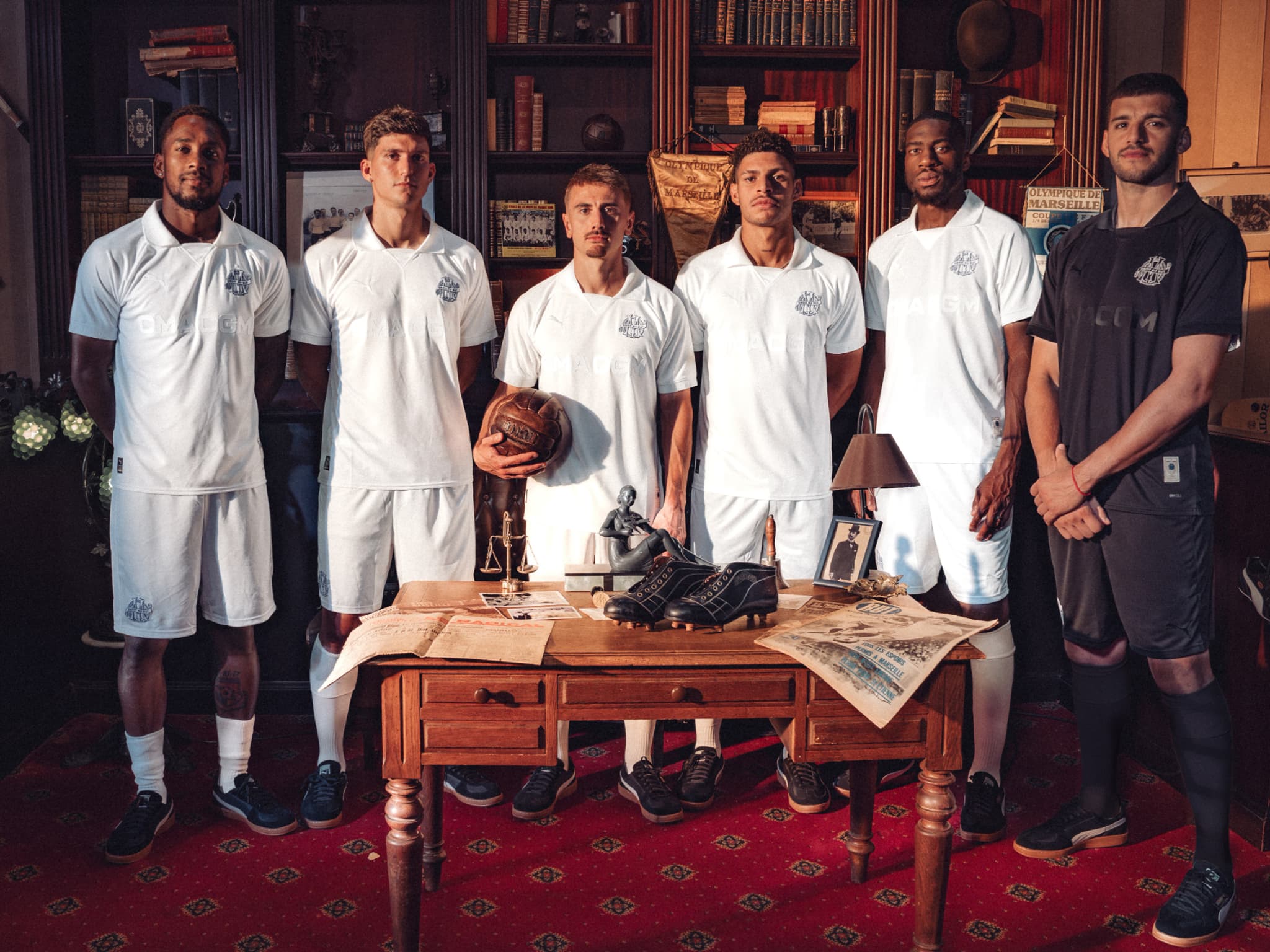 Maillot Collector OM – 125 Ans De L'Olympique De Marseille – Taille M – Neuf