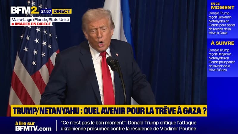 Donald Trump dit qu'Israël a respecté le plan pour Gaza
