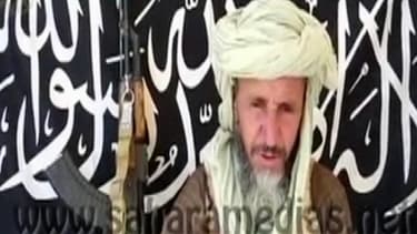 Abou Zeid, dirigeant d'al-Qaïda au Maghreb islamique, le 25 décembre 2012
