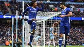 Willian et Diego Costa