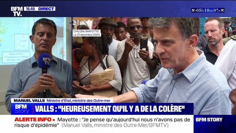 Mayotte: Manuel Valls affirme qu'il reviendra sur l'archipel 