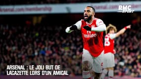 Arsenal : Le joli but de Lacazette lors d'un amical