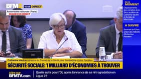 Sécurité sociale: "C'est notre bâtiment entier qui devrait être consolidé"dit Catherine Vautrin