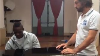 Mario Balotelli-Andrea Pirlo