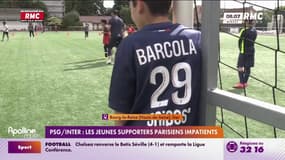 PSG - Inter : les jeunes supporters parisiens impatients