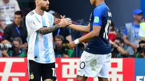 Messi et Mbappé