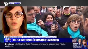  Chloé Bourguignon (UNSA): "Tout le monde a pu dire à [Emmanuel Macron] qu'on n'est pas prêts à tourner la page"