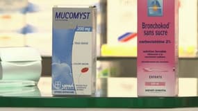 Des sirops pour enfants, qui font partie des médicaments pour enfants en pénurie.