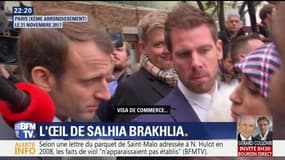 L’œil de Salhia: retour sur une rencontre d'Emmanuel Macron le 21 novembre 2017