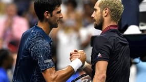 Novak Djokovic et Richard Gasquet
