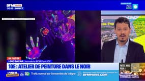 ID Futée: un atelier de peinture dans le noir à Paris