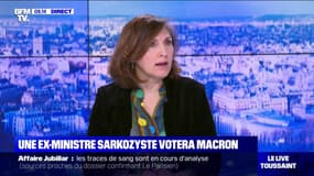 2022: Nora Berra, ancienne secrétaire d'État de Nicolas Sarkozy, annonce sur BFMTV qu'elle soutient Emmanuel Macron