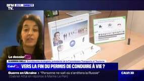 Fin du permis à vie: "Une visite médicale permet de voir si vous avez les aptitudes", affirme l'eurodéputée écologiste Karima Delli