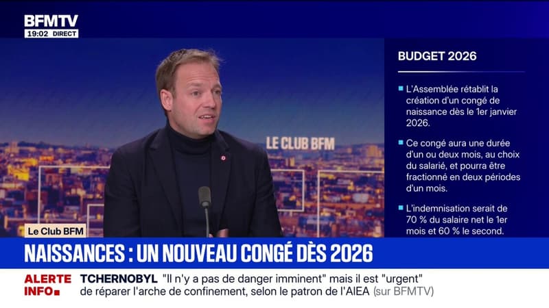 Nouveau congé de naissances dès 2026: pour Jean-Didier Berger, député (Droite Républicaine), "cette mesure est complètement anachronique"