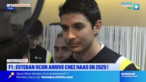 F1: le pilote normand Esteban Ocon rejoint l'écurie Haas