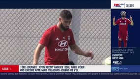 Ligue 1 - OL : Fekir pas encore apte mais toujours là