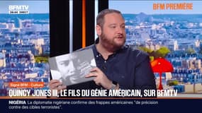 Quincy Jones III, le fils du génie américain sur BFMTV - 26/12