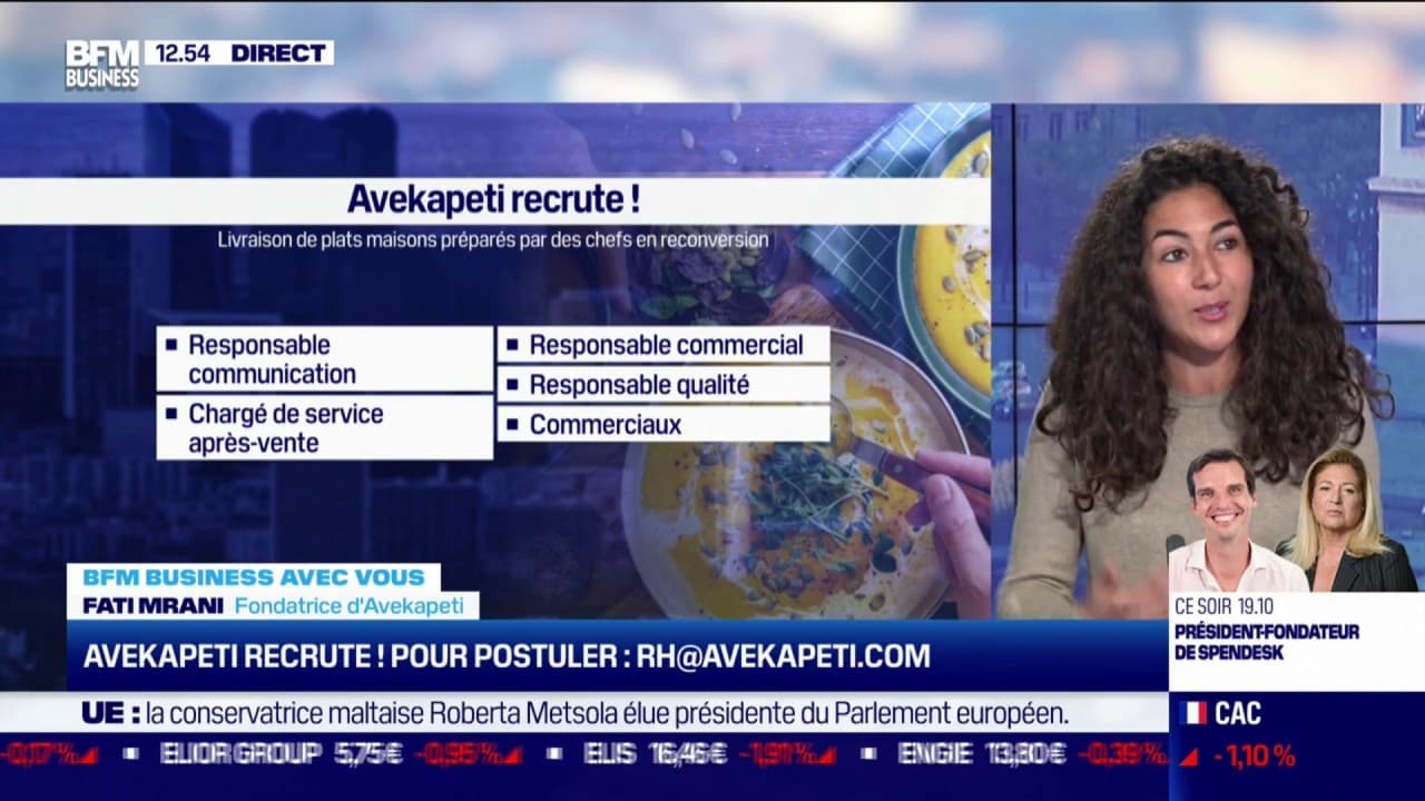 On recrute ! Avekapeti : livraison de plats maisons préparés par des chefs On recrute ! Avekapeti : livraison de plats maisons préparés par des chefs