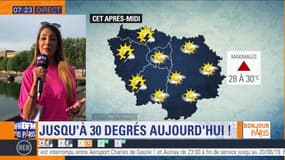 Météo Paris-Ile de France du 18 juin: Jusqu'à 30 degrés aujourd'hui !