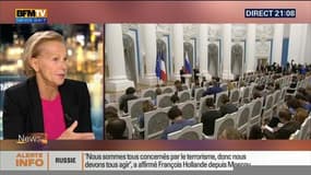 Lutte contre Daesh: "Le problème avec Mr Poutine, ce qu'on n'est pas d'accord sur l'essentiel", Christine Ockrent