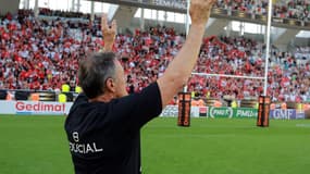 Guy Novès dit au revoir aux supporters du Stade Toulousain