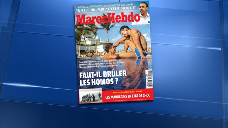 Face à la polémique suscitée par sa Une, "Maroc Hebdo" a été retiré de la vente.