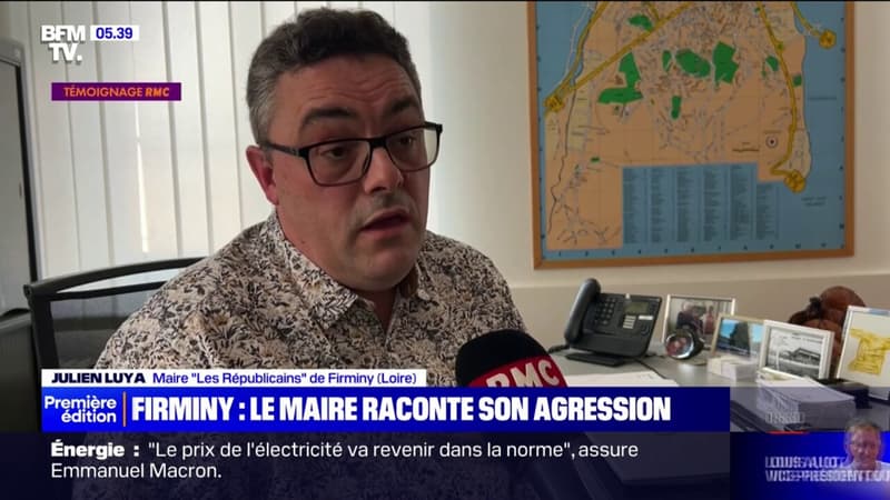 Loire: une nouvelle fois agressé, le maire de Firminy témoigne (document RMC)