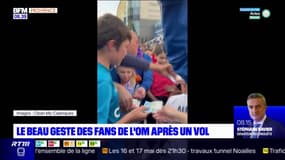 OM: une cagnotte sur le parvis du Vélodrome pour un jeune supporter