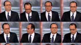 François Hollande lors de sa 5e conférence de presse, jeudi 5 février.