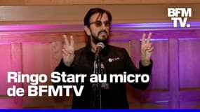 Nouvel album, Grammy Awards... La légende Ringo Starr est au micro de BFMTV