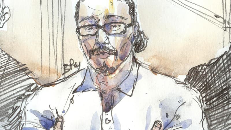 Jawad Bendaoud au tribunal.