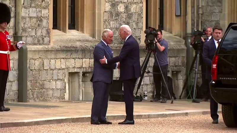Royaume-Uni: Joe Biden rencontre le roi Charles III à Windsor