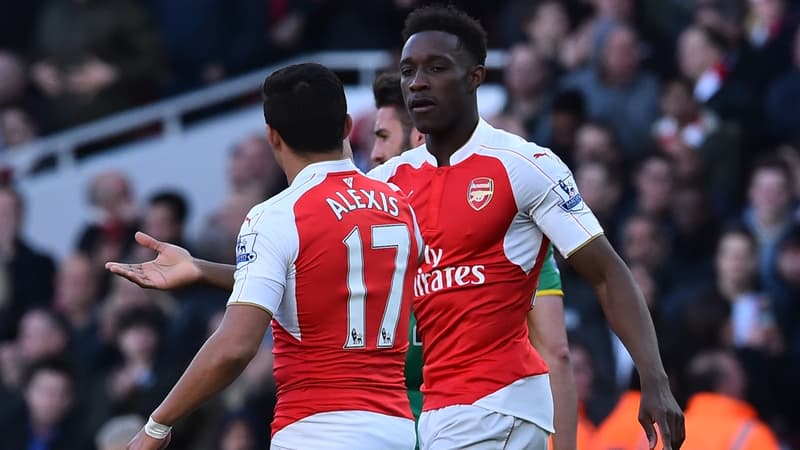 Danny Welbeck et Alexis Sanchez