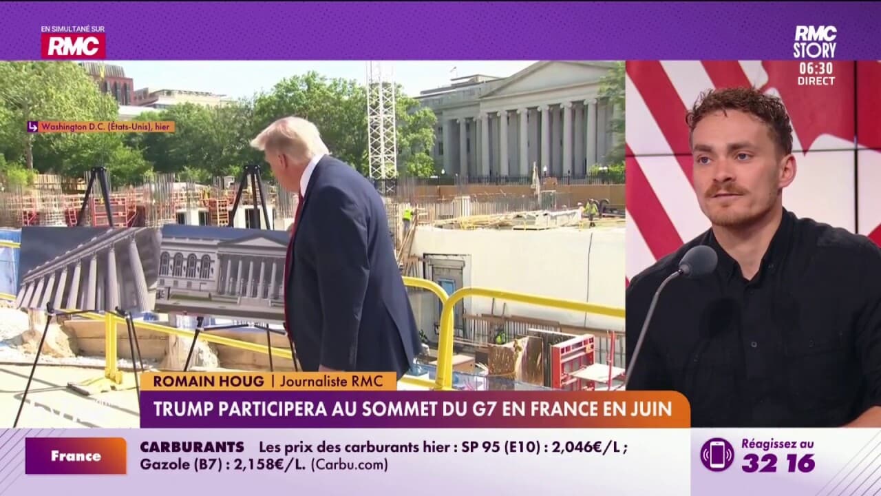 Trump participera au sommet du G7 en France en juin