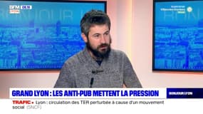 Métropole de Lyon: le collectif "résistance à l'agression publicitaire" regrette que les bâches publicitaires place Bellecour ne soient pas interdites