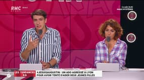 Augustin, frappé après avoir défendu deux jeunes filles: "Ça doit émouvoir tout le monde et la gauche n'en parle même pas"
