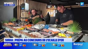 Sirha: un Lyonnais se prépare au concours de l'écaille d'or