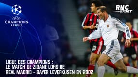 Ligue des champions : Le match de Zidane lors de Real Madrid - Bayer Leverkusen en 2002