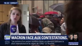 Loi ORE: selon la présidente de l'Unef, encore une dizaine d'universités sont bloquées