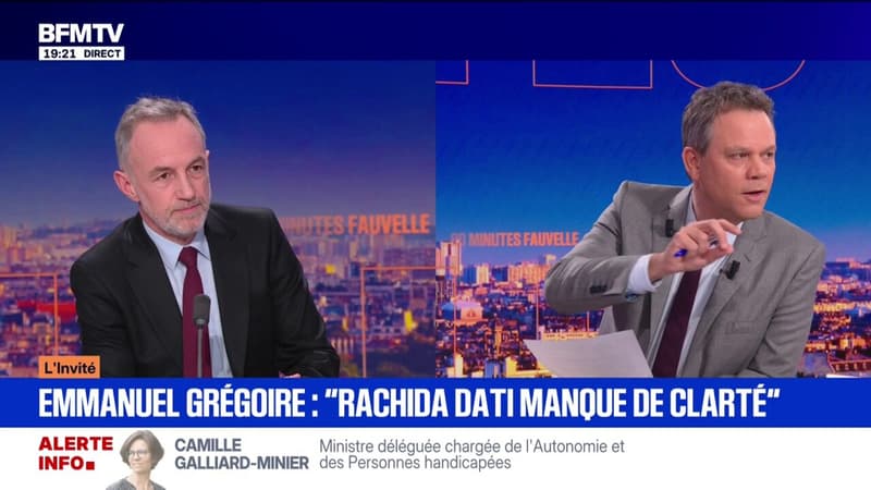LE RADAR - Municipales à Paris: Rachida Dati accuse Emmanuel Grégoire d'être à la tête d'une liste de "gauche radicale"