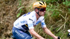 Remco Evenepoel sur le Tour de France, le 14 juillet 2025