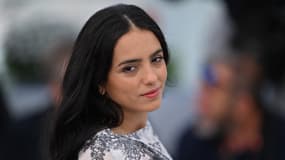 L'actrice française Hafsia Herzi lors d'une séance photo pour le film "La Petite dernière" à la 78e édition du Festival de Cannes, le 17 mai 2025.
