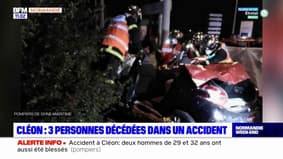 Seine-Maritime: trois morts dans un accident de la route à Cléon