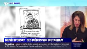 Le dessinateur Jean-Philippe Delhomme va être publié sur l'instragram du musée d'Orsay