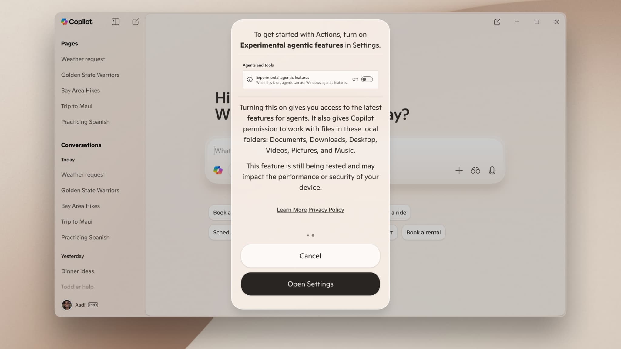 Microsoft Actions Microsoft Actions