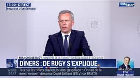 François de Rugy sur ses dîners fastueux aux frais de l'État: "Je comprends que cela puisse interpeller les Français"