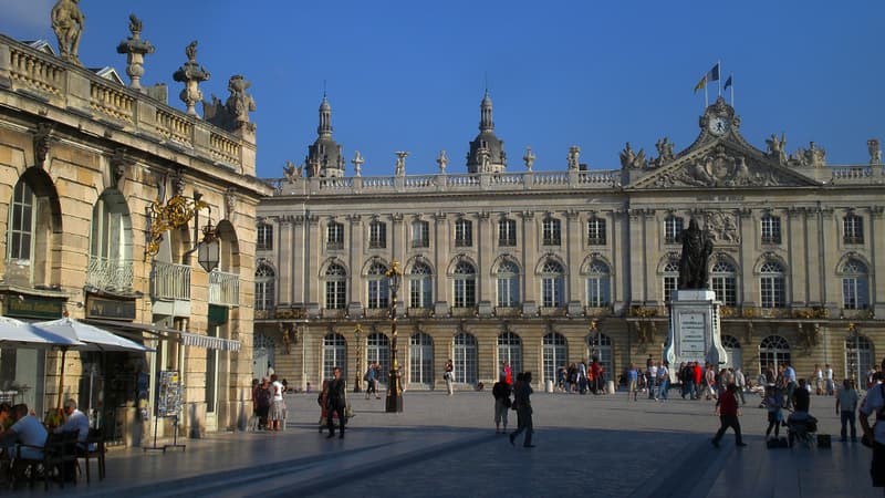 La Place Stanislas à Nancy.