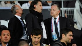 Labrune et Aulas en 2014